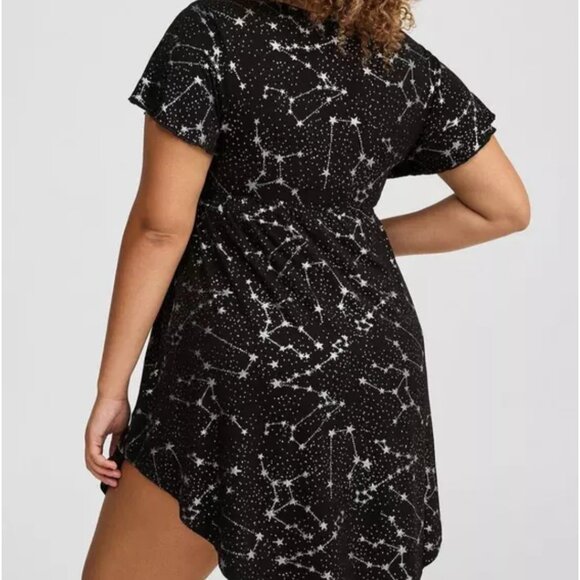 Torrid Super Soft Lace Trim Baby Doll Sleep Dress 2X - Picture 3 of 9